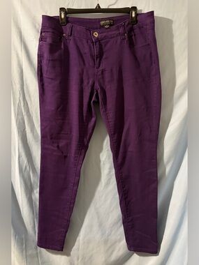 Forever Deep Purple High-Rise Jeans